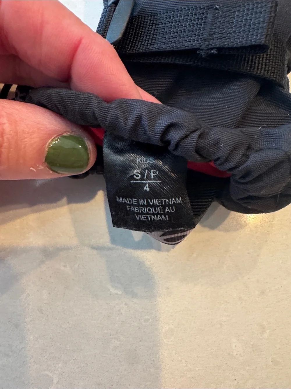 Outdoor Research Kids Black Mittens